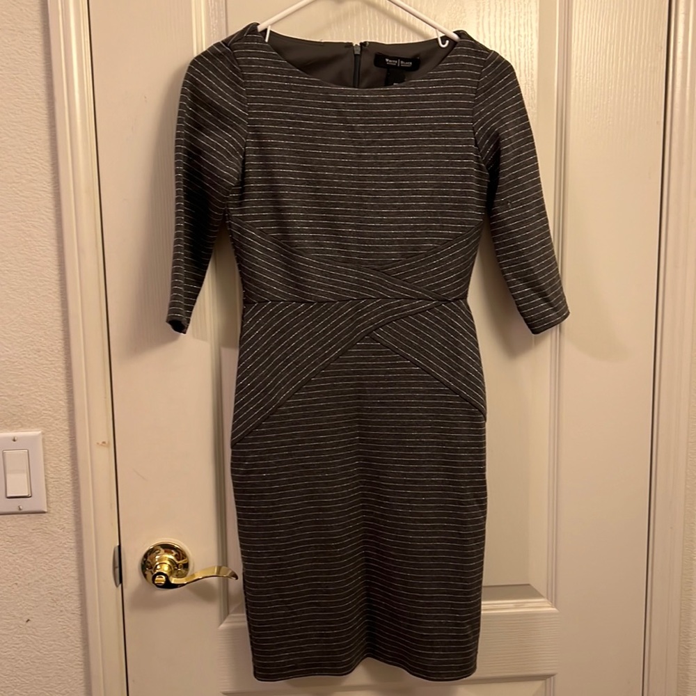 Grey and silver dress